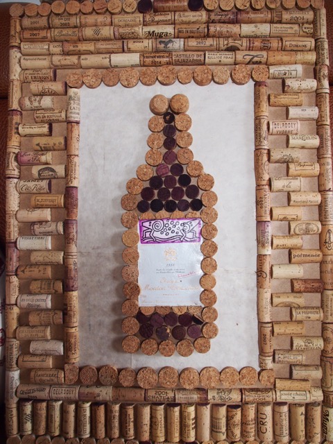 Collages with corks